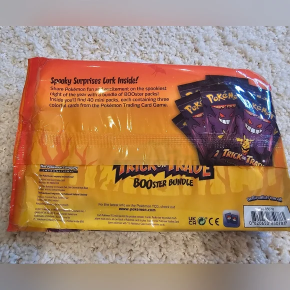 Two Pokmon TCG Trick or Trade BOOster Bundle (2022)  40 Mini Packs Each  Sealed